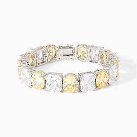 Radiance by Absolute™ Marysol Patton Yellow & White CZ Tennis Bracelet