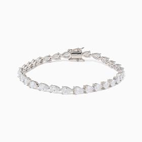 Radiance by Absolute Pear Shaped Tennis Bracelet