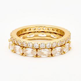 Radiance by Absolute Set of 2 Stackable Rings