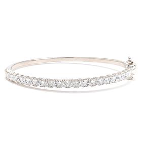 Radiance by Absolute™ Triangle Magnetic Clasp Tennis Bangle Bracelet