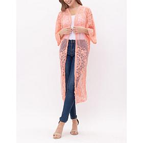 Raj Anaisa Lace Duster Topper