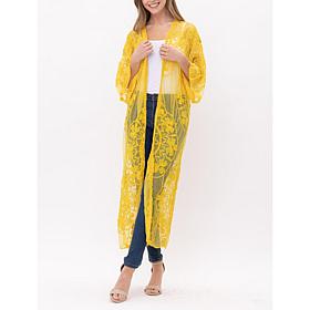 Raj Anaisa Lace Duster Topper
