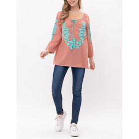 Raj Norah Embroidered Blouse