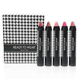 Ready To Wear Lip Styx Lip Crayons 5-piece Set