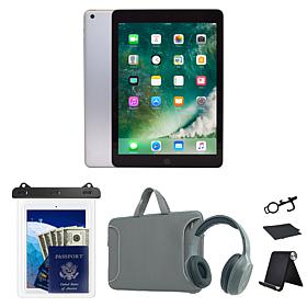 Refurbished 2018 Apple iPad 9.7" 128GB Wifi Bundle with Accessories