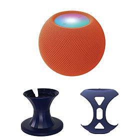 Refurbished Apple HomePod mini with Stand and Silicone Skin