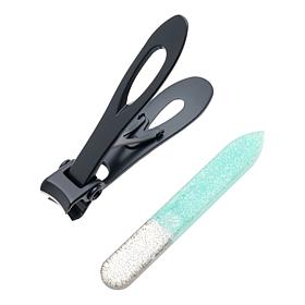 Regine Beauty Nail Clipper and Nano Laser Etched File Nail Care Kit