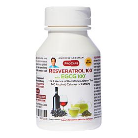 Resveratrol-100 EGCG-100 - 30 Capsules