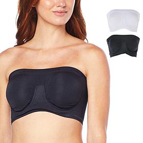 Rhonda Shear 2-pack Bandeau Ahh Bra