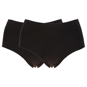 Rhonda Shear 2-pack Shear Protection Leak-Resistant Bonded Brief Panty