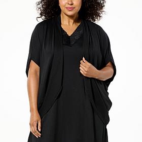 Rhonda Shear Lace Back Cocoon Wrap