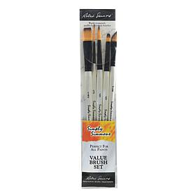 Robert Simmons Simply Simmons Pure Spring Watercolor - 5 Pieces