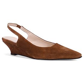 Ron White Bryne Oiled Suede Wedge Slingback