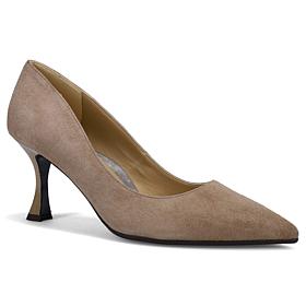Ron White Cynthia Suede Pump with All-Day Heels® Technology