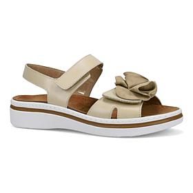 Ron White Francis Leather Footbed Sandal