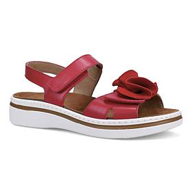 Ron White Francis Leather Footbed Sandal