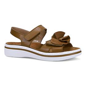 Ron White Francis Leather Footbed Sandal