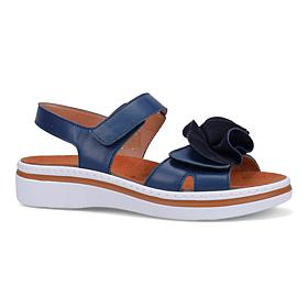 Ron White Francis Leather Footbed Sandal