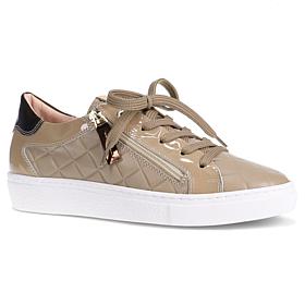 Ron White Orissa Leather Sneaker with Satin Shoe Bag