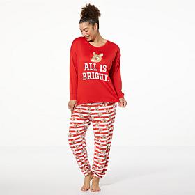 RUDOLPH 2pc Knit PJ Set