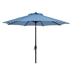 Safavieh Athens Inside Out 9' Crank Outdoor Umbrella