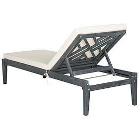 Safavieh Azusa Ash Gray Lounge Chair