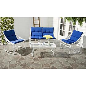 Safavieh Berkane 4-piece Outdoor Living Set