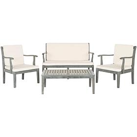 Safavieh Bradbury 4-piece Outdoor Living Set