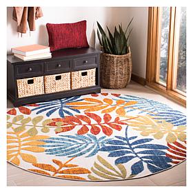 Safavieh Cabana Eleanor 6'-7" Round Indoor/Outdoor Rug