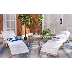 Safavieh Carew 3-Piece Sun Lounger Set
