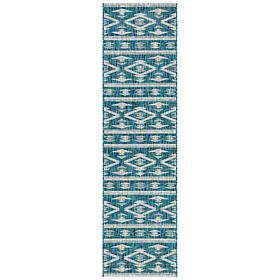 Safavieh Courtyard Freya 2'-3" X 8' Indoor/Outdoor Rug