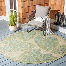 Safavieh Courtyard Shuri 6'-7" X 6'-7" Round Rug