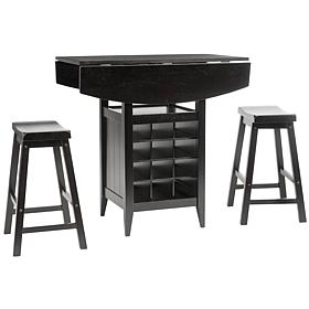 Safavieh Emeric 3-piece Drop-Leaf Pub Set