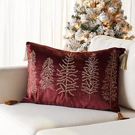 Safavieh Holiday Tree Pillow
