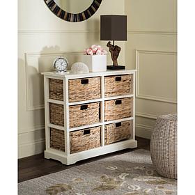 Safavieh Keenan 6 Wicker Basket Storage Chest