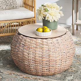 Safavieh Klarysa Rattan Coffee Table