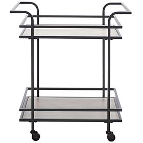 Safavieh Lameris 2 Tier Bar Cart With Handle