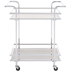 Safavieh Lameris 2 Tier Bar Cart With Handle