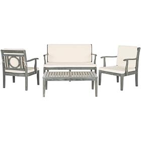 Safavieh Montclair 4-piece Outdoor Living Set