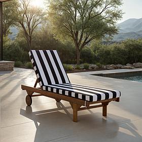 Safavieh Newport Lounge Chair in Yellow Stripe