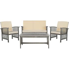 Safavieh Rocklin 4-piece Outdoor Living Set