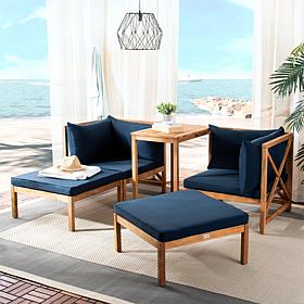 Safavieh Ronson 5-piece Outdoor Sectional Set