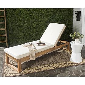Safavieh Solano Eucalyptus Wood Lounge Chair