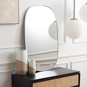 Safavieh Varia 23" Silver Iron Mirror
