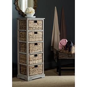 Safavieh Vedette 5 Wicker Basket Storage Chest