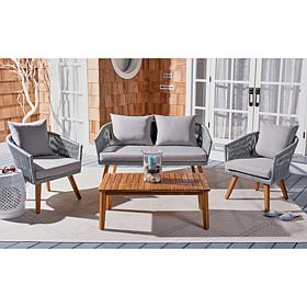 Safavieh Velso 4-piece Outdoor Living Set