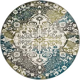 Safavieh Watercolor Thessaly Rug - 6'7" x 6'7" Round