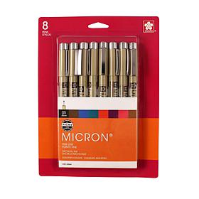 SAKURA Pigma Pen Set - Micron (05) Assorted Colors 8-Pack