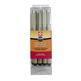 Sakura Pigma Pen Sets Assorted Blacks 50077