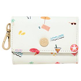 Samantha Brown Printed Card Case Wallet